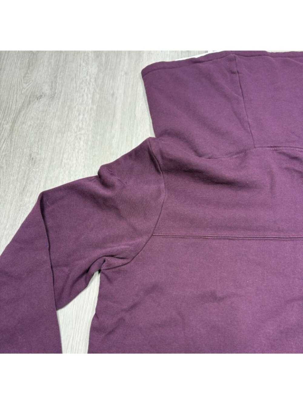 Hogwarts Sweatshirt Harry Potter Maroon Cowl Pullover Wizard School Womens Sz L - Picture 8 of 13